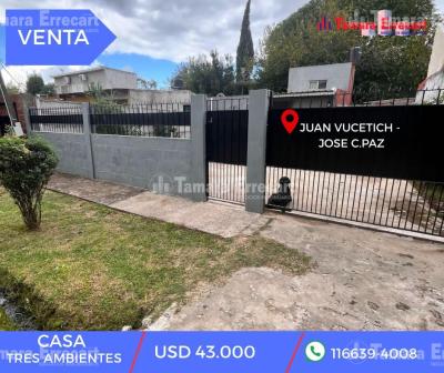 Casa 3 dormitorios en venta en Jose C Paz