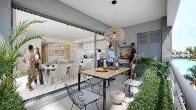Departamento 1 dormitorios en venta en Lagoon Pilar, Pilar