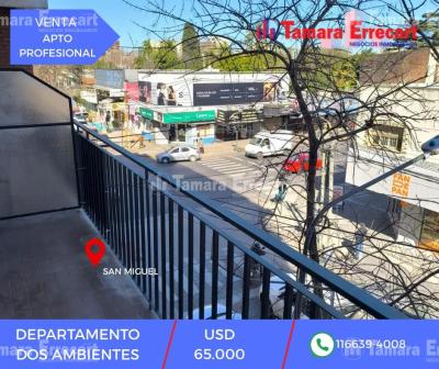 Departamento 1 dormitorios en venta en San Miguel