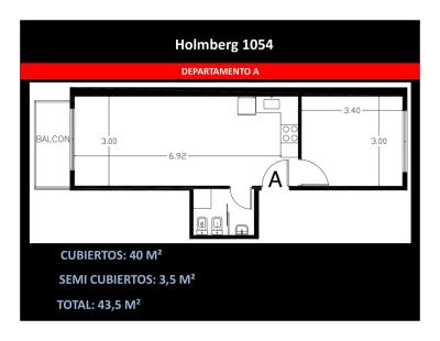 Departamento 1 dormitorios en venta en Villa Ortuzar, Ciudad de Buenos Aires