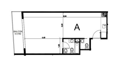 Departamento 1 dormitorios en venta en Coghlan, Ciudad de Buenos Aires