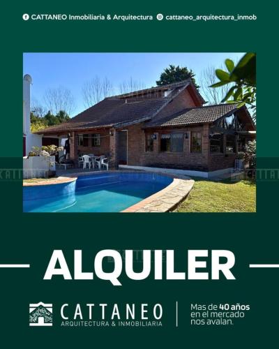 Casa 3 dormitorios en alquiler temporario en La Martona, Cañuelas