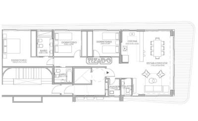Departamento 3 dormitorios en venta en Vicente Lopez