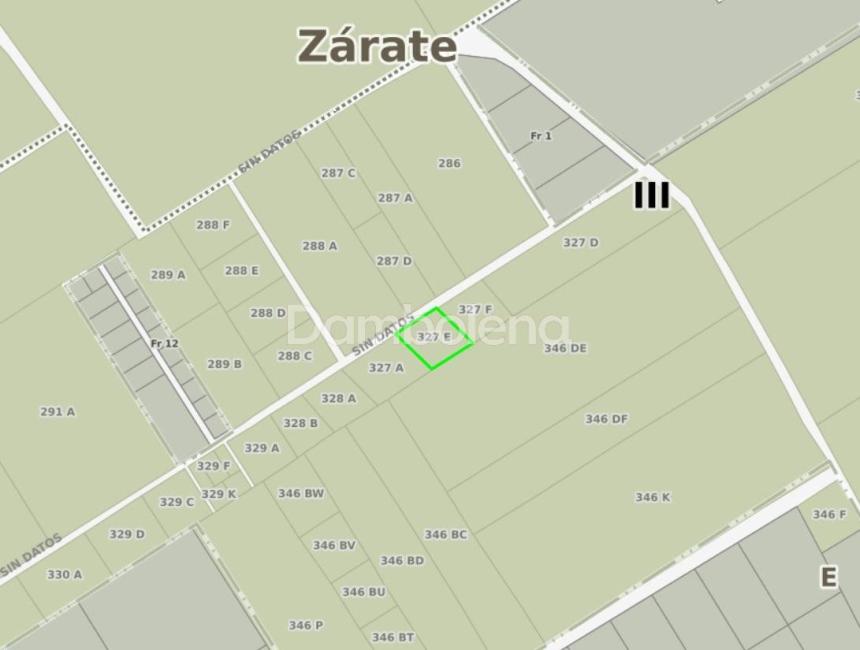 Terreno en venta en Zarate