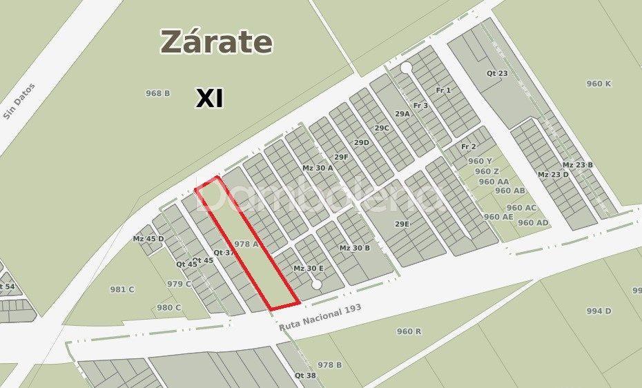 Terreno en venta en Zarate