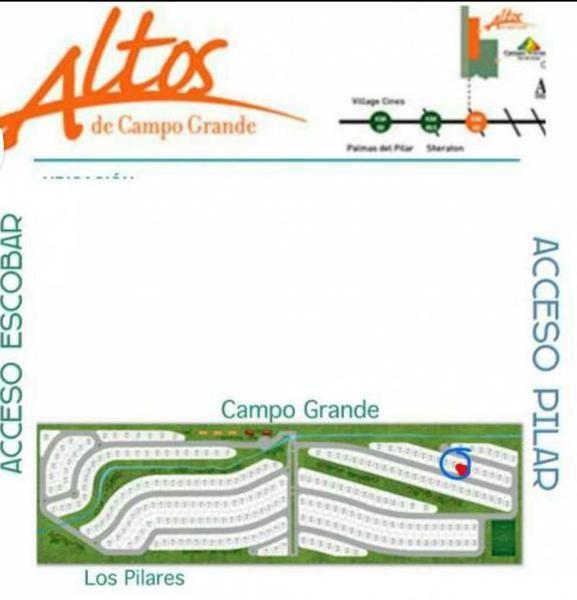 Terreno en venta en Altos de Campo Grande, Pilar