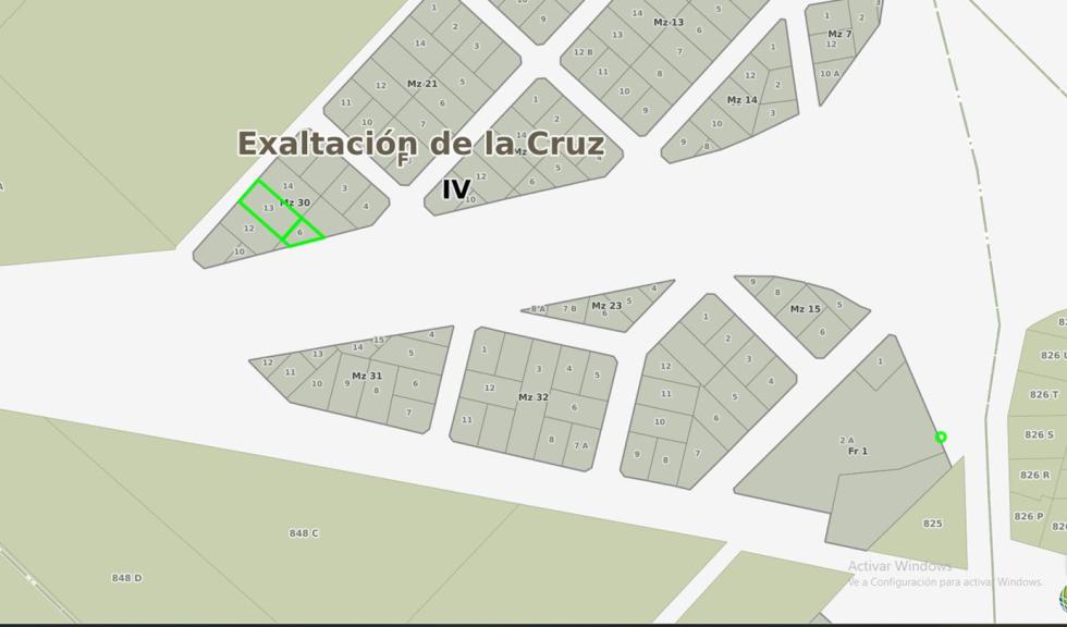 Terreno en venta en Parada Robles, Exaltacion de la Cruz
