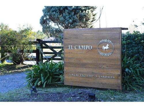 Terreno en venta en El Campo - Fincas Exclusivas Cardales, Campana