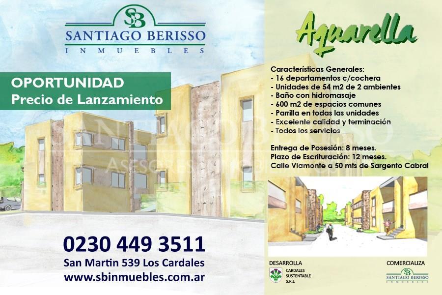 Departamento 1 dormitorios en venta en Alto Los Cardales, Campana