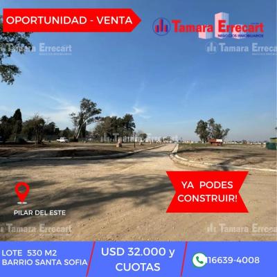 Terreno en venta en Pilar del Este, Pilar