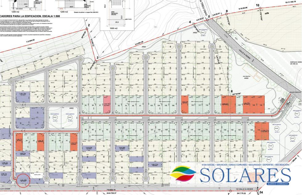 Terreno en venta en Solares del Este, Bariloche