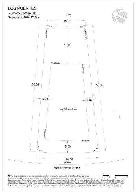 Terreno en venta en Nordelta, Tigre