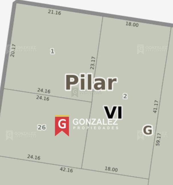 Terreno en venta en Pilar