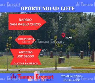 Terreno en venta en San Pablo, Pilar