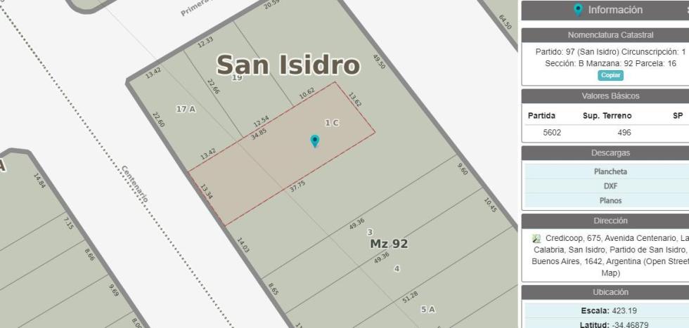 Terreno en venta en San Isidro