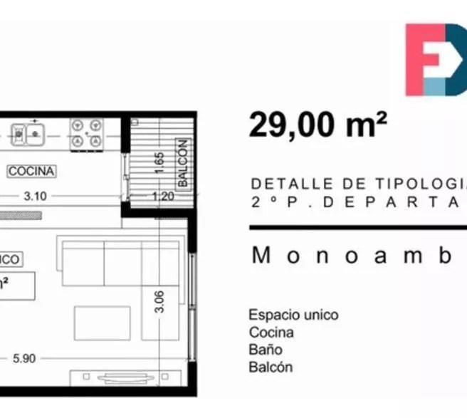 Departamento 1 dormitorios en venta en Congreso, Ciudad de Buenos Aires