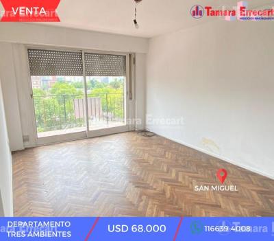 Departamento 2 dormitorios en venta en San Miguel