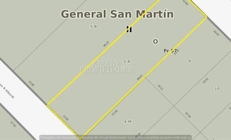 Terreno en venta en San Andres, San Martin