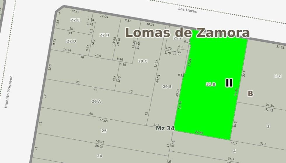 Terreno en venta en Banfield, Lomas de Zamora