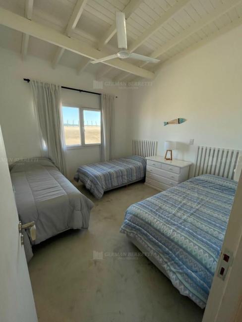 Departamento 2 dormitorios en alquiler temporario en Mar Azul