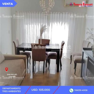 Departamento 2 dormitorios en venta en San Miguel