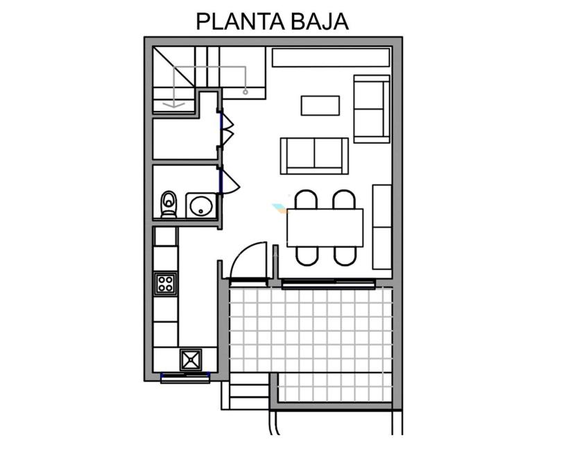 Casa 2 dormitorios en venta en Malaga
