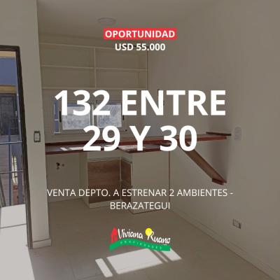 Departamento 1 dormitorios en venta en Berazategui