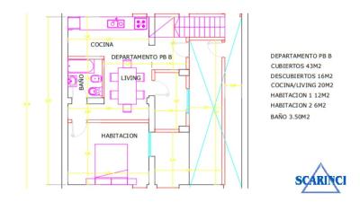 Departamento 1 dormitorios en venta en Villa Lynch, San Martin