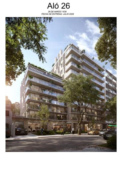 Departamento 2 dormitorios en venta en Pocitos, Montevideo