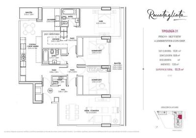 Departamento 3 dormitorios en venta en Coghlan, Ciudad de Buenos Aires