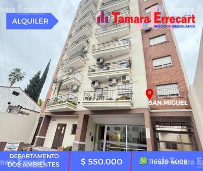 Departamento 1 dormitorios en alquiler en San Miguel