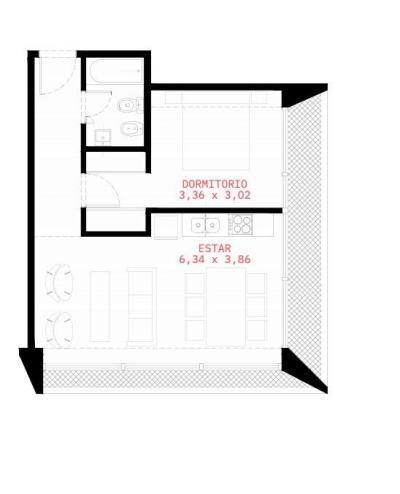 Departamento en venta en Tigre
