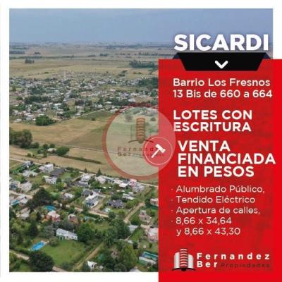 Terreno en venta en Villa Parque Sicardi, La Plata