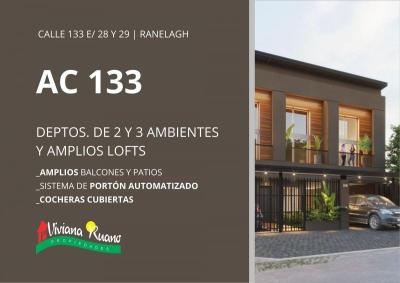 Departamento 2 dormitorios en venta en Ranelagh, Berazategui