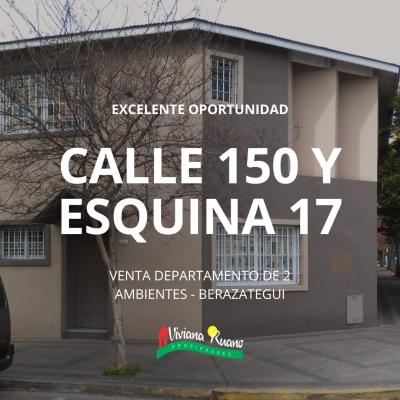 Departamento 1 dormitorios en venta en Berazategui