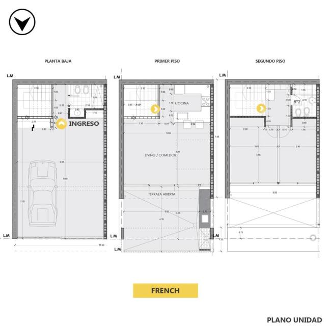 Casa 2 dormitorios en venta, French y Avellaneda, Arroyito, Rosario