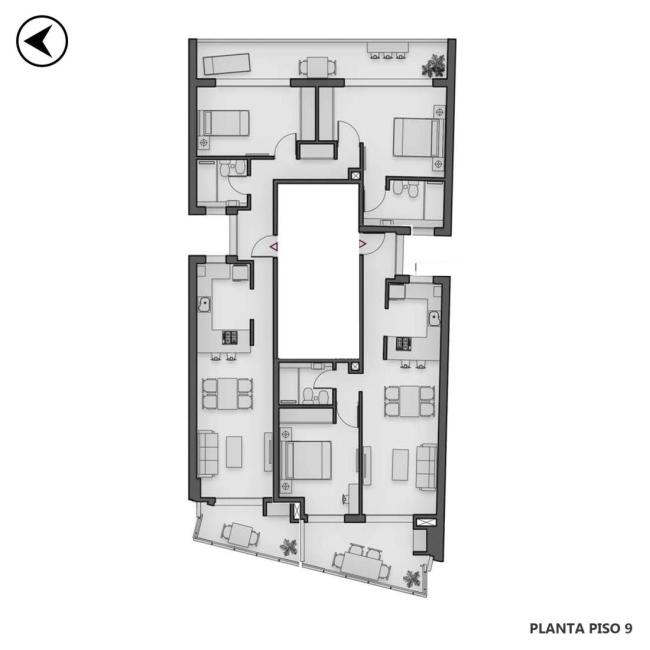 Departamento 1 dormitorio en venta, Ov. Lagos 1200, Lourdes, Rosario