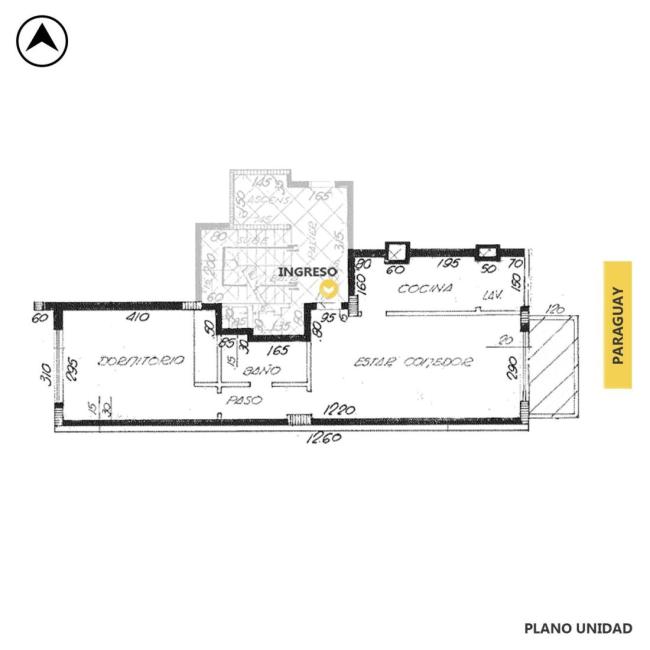 Departamento 1 dormitorio en venta, Paraguay 500, Centro, Rosario