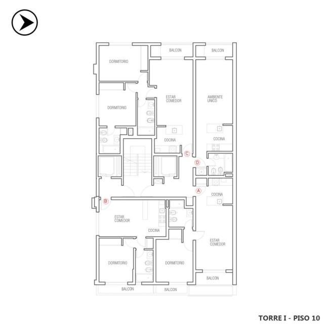 Departamento monoambiente en venta, Moreno y Salta, Parque España, Rosario