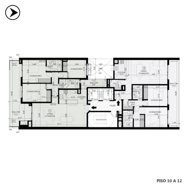 Departamento 3 dormitorios en venta, Pellegrini e Italia, Centro, Rosario