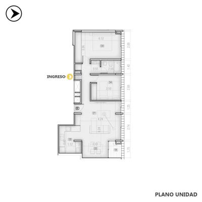 Departamento 2 dormitorios en venta, Balcarce y Urquiza, Centro, Rosario