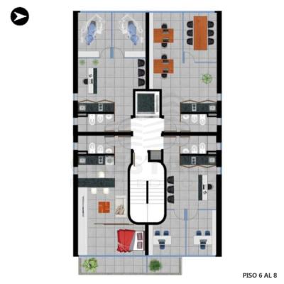 Departamento monoambiente en venta, DORREGO Y MONTEVIDEO, Rosario, Rosario