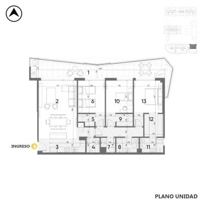 Departamento 3 dormitorios en venta, Fisherton - Av. Eva Perón 8600 - Torre A, Funes, Funes