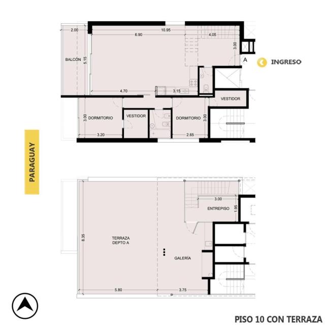 Departamento 2 dormitorios en venta, PARAGUAY Y COCHABAMBA, Abasto, Rosario