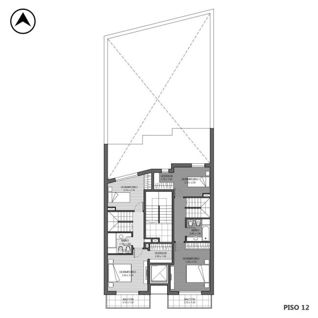 Departamento 2 dormitorios en venta, Pellegrini 2600, Lourdes, Rosario