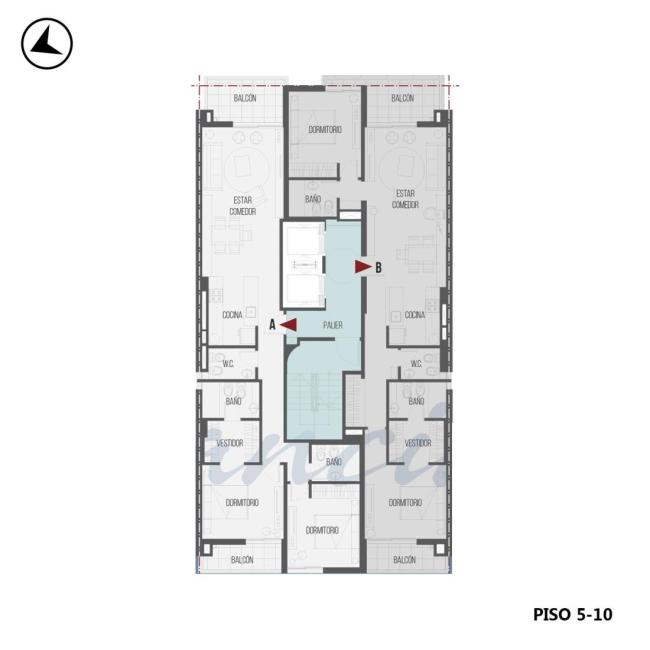 Departamento 1 dormitorio en venta, Francia 1100, Echesortu, Rosario