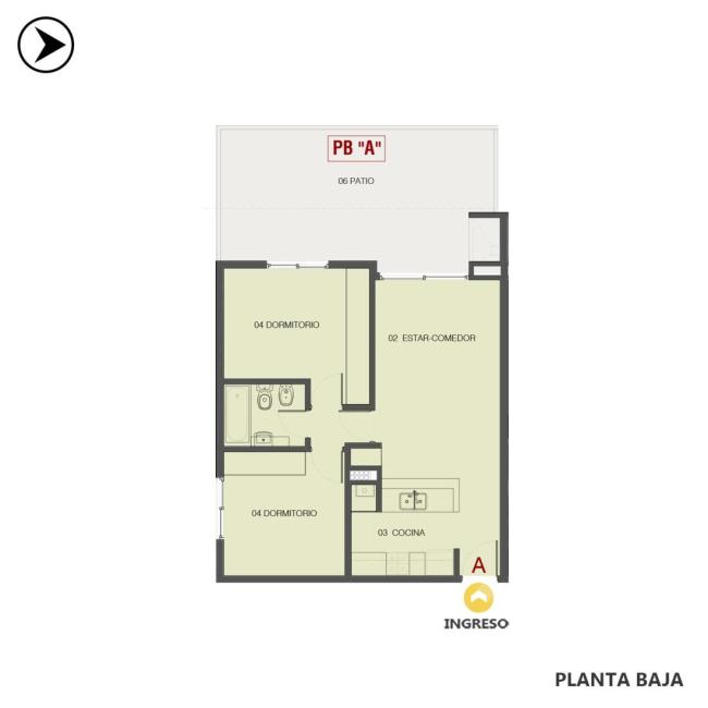 Departamento 2 dormitorios en venta, Condominios Paddock – Torre 3, Fisherton, Rosario