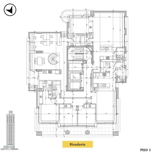 Departamento 3 dormitorios en venta, Rivadavia 2600, Pichincha, Rosario