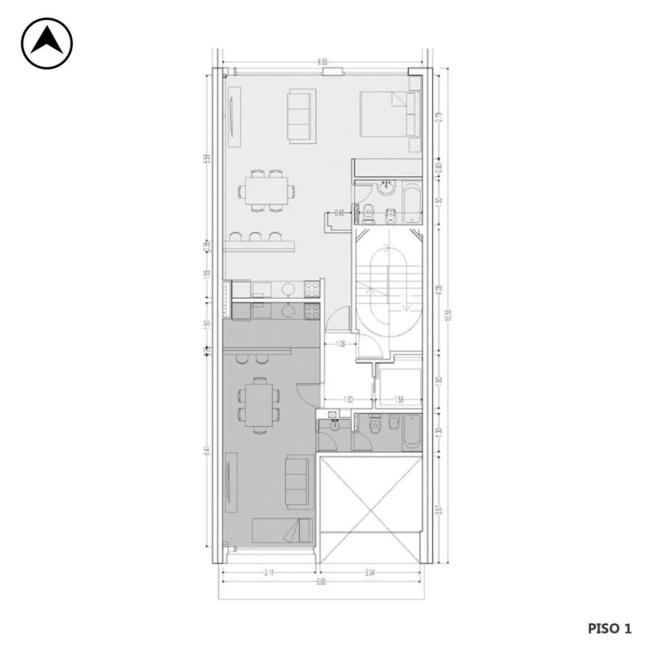 Departamento 1 dormitorio en venta, Jujuy e Italia, Parque España, Rosario