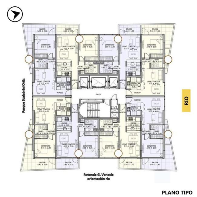 Departamento 1 dormitorio en venta, Torre Arealis, Puerto Norte, Rosario